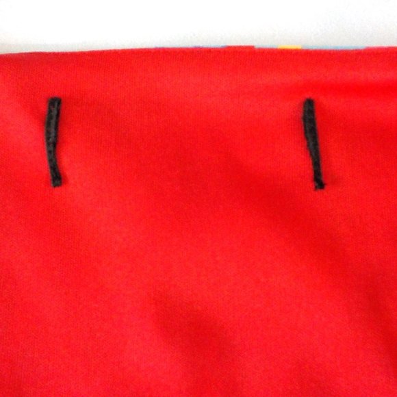 Colleen Lopez Red Boho Chic Sheer Layered Blouse Plus Size 2X - Picture 7 of 8